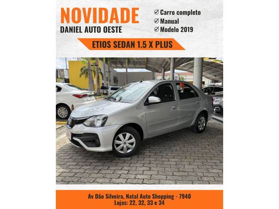 TOYOTA ETIOS 1.5 X PLUS SEDAN 16V FLEX 4P MANUAL